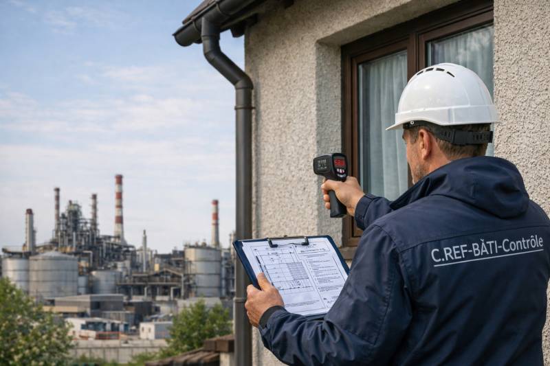 Bureau d'études à Lyon expert en Diagnostic PPRT effet thermique en Rhône-Alpes