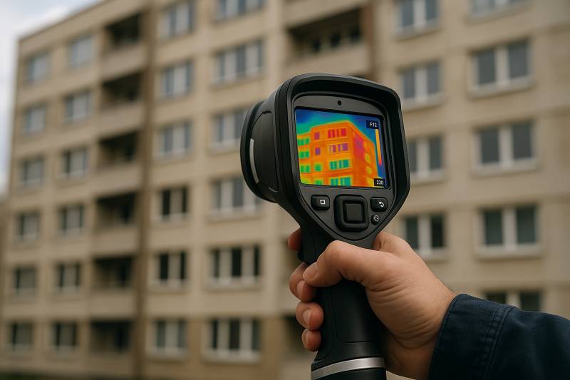 Test de permeabilite à l’air à Saint Etienne (42)